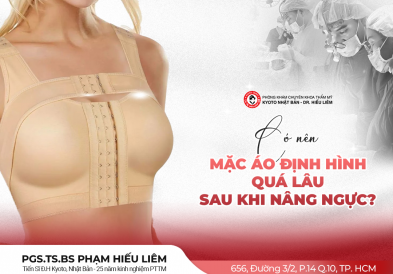 Có nên mặc áo định hình quá lâu sau khi nâng ngực? 
