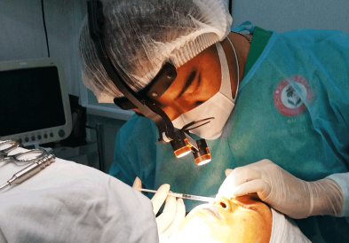 Tiêm botox môi