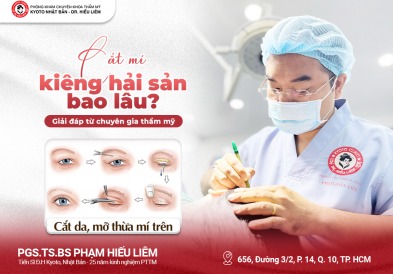 Cắt mí kiêng hải sản bao lâu? Giải đáp từ chuyên gia thẩm mỹ