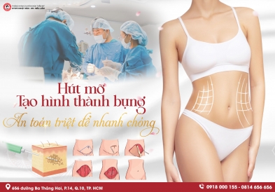 Hút mỡ tạo hình thành bụng -  An toàn triệt để nhanh chóng