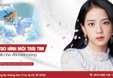 Cách làm môi mỏng hình trái tim