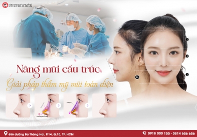 Nâng mũi cấu trúc - Giải pháp thẩm mỹ mũi toàn diện