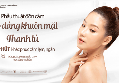 Phẫu thuật độn cằm chỉnh sửa cằm lẹm, ngắn