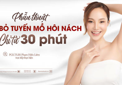 Phẫu thuật loại bỏ tuyến mồ hôi nách