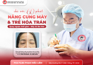 "Quay ngược thời gian - Đẩy lùi lão hóa" chỉ với 60 phút  Bí quyết NÂNG CUNG MÀY & TRẺ HÓA TRÁN ít ai biết!