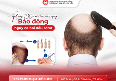 Rụng 100+ sợi tóc mỗi ngày – Báo động nguy cơ hói đầu sớm!