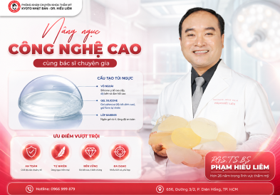nâng ngực công nghệ cao cùng bác sĩ chuyên gia