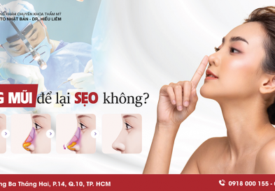 Nâng mũi có để lại sẹo không?