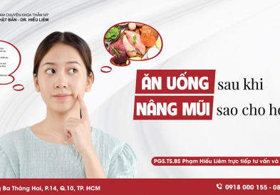 Ăn uống hậu nâng mũi sao cho hợp lý?