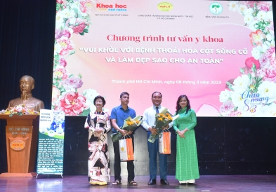 Chương trình “Tư vấn y khoa: Vui khỏe với bệnh thoái hóa cột sống cổ và làm đẹp sao cho an toàn”